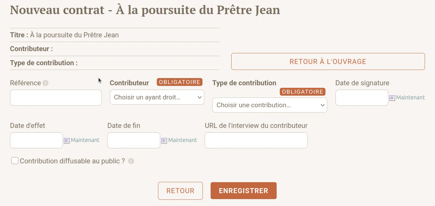 contrat