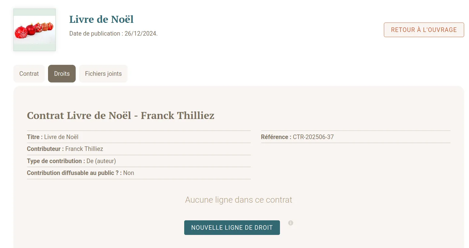 contrat