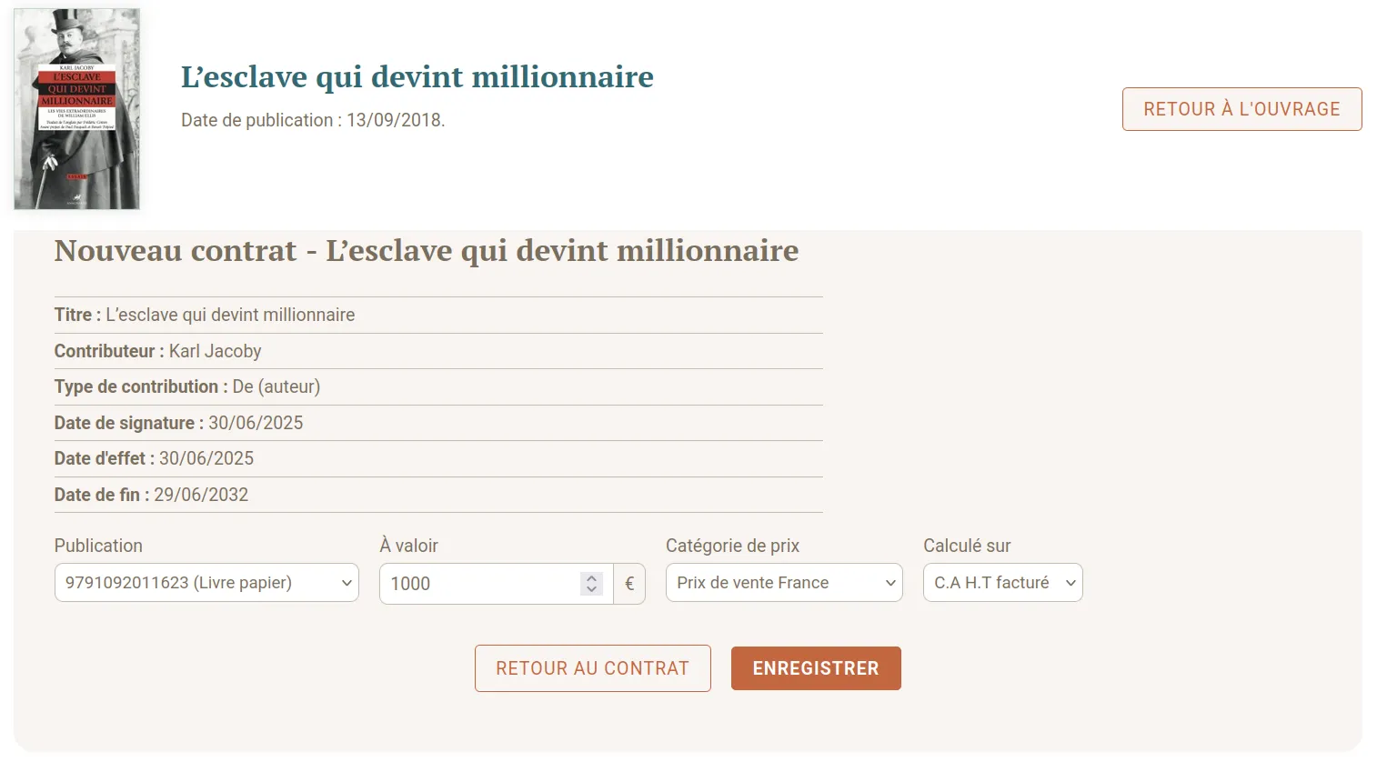 contrat