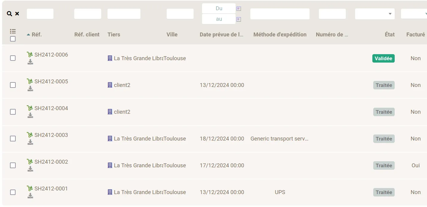 liste-expedition-livraison