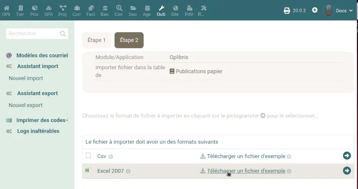Fichier exemple
